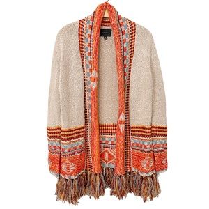 LA FEE VERTE Anthropologie Fringe Cardigan, Size XS/S